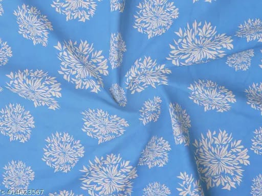 Sky Bloom Fitted Bed Set