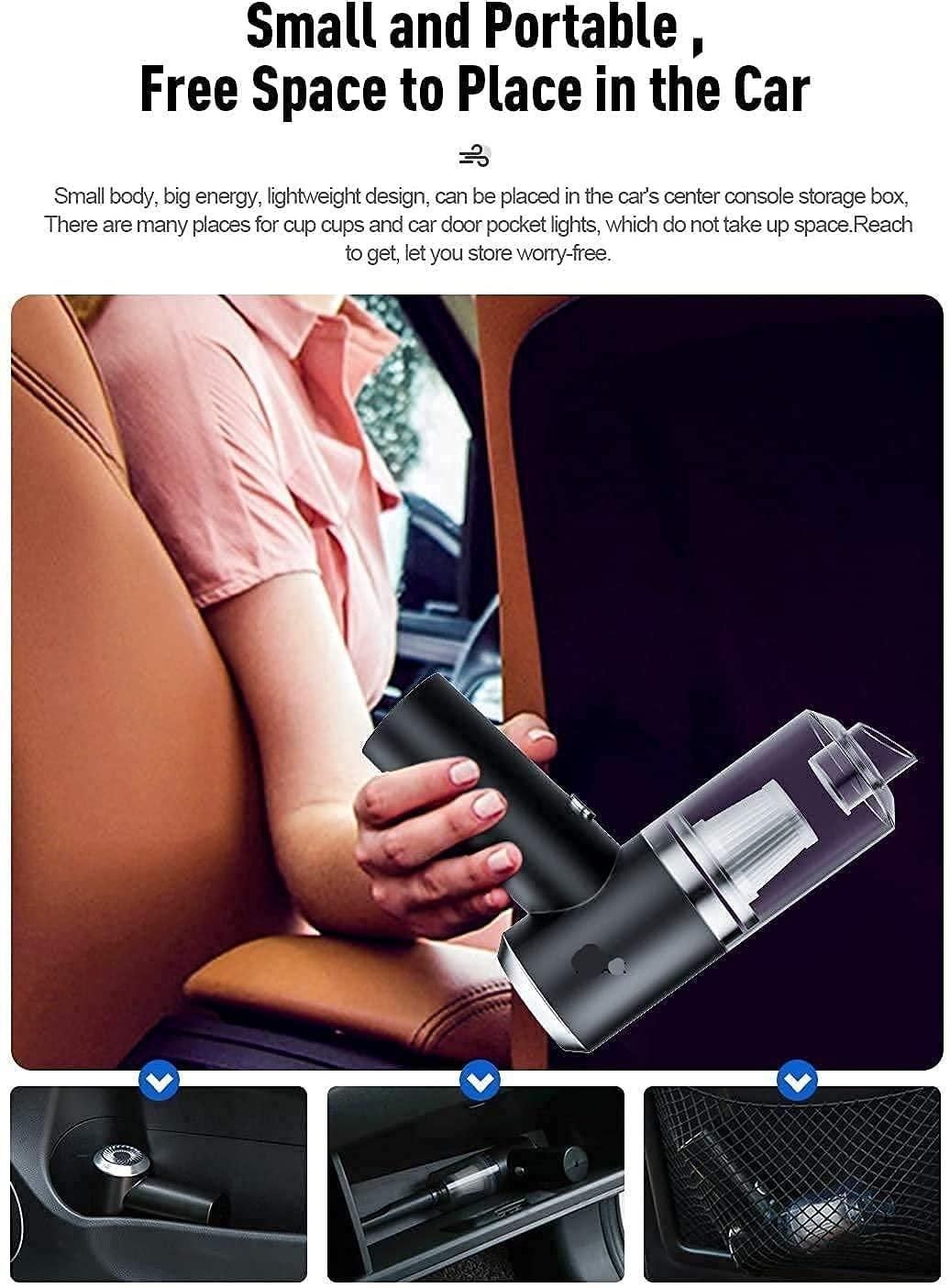 2-in-1 Cordless Handheld Vacuum & Air Duster