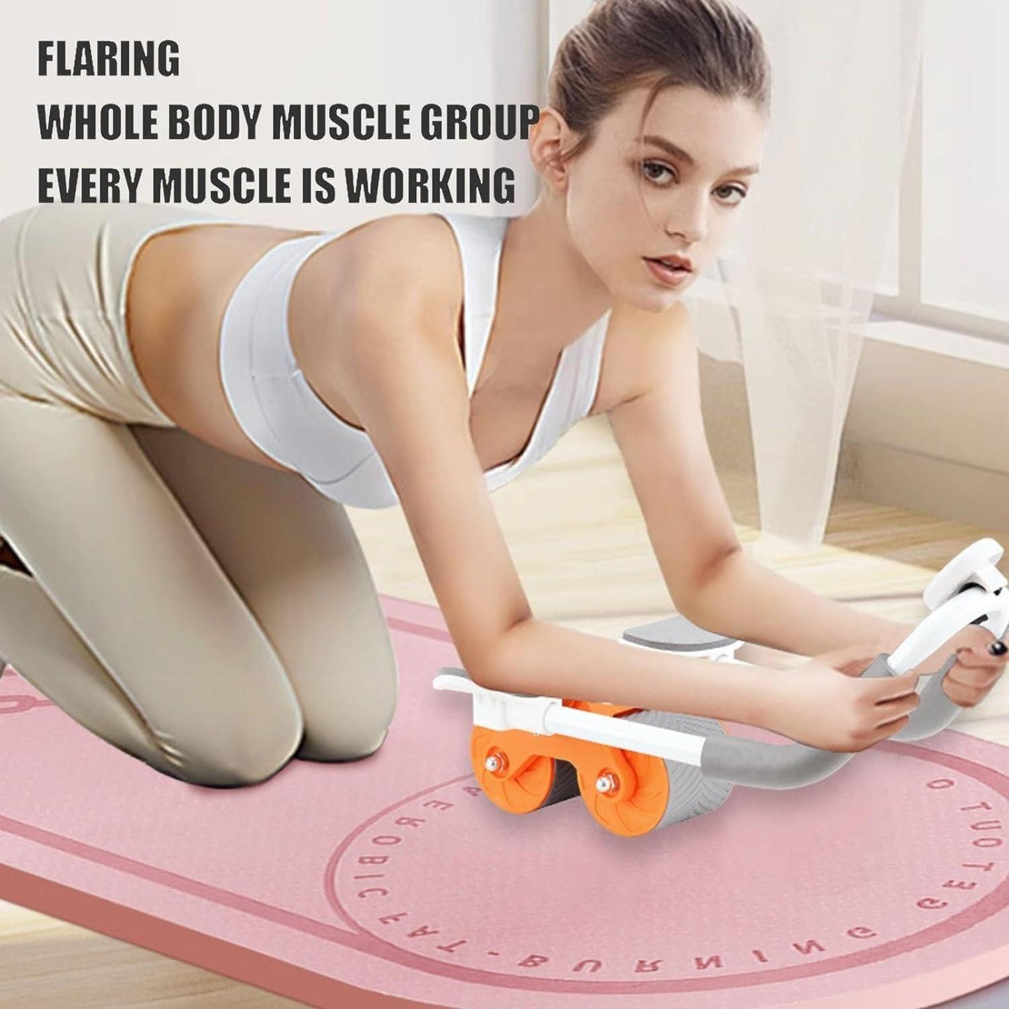 Portable Abdominal Workout Wheel