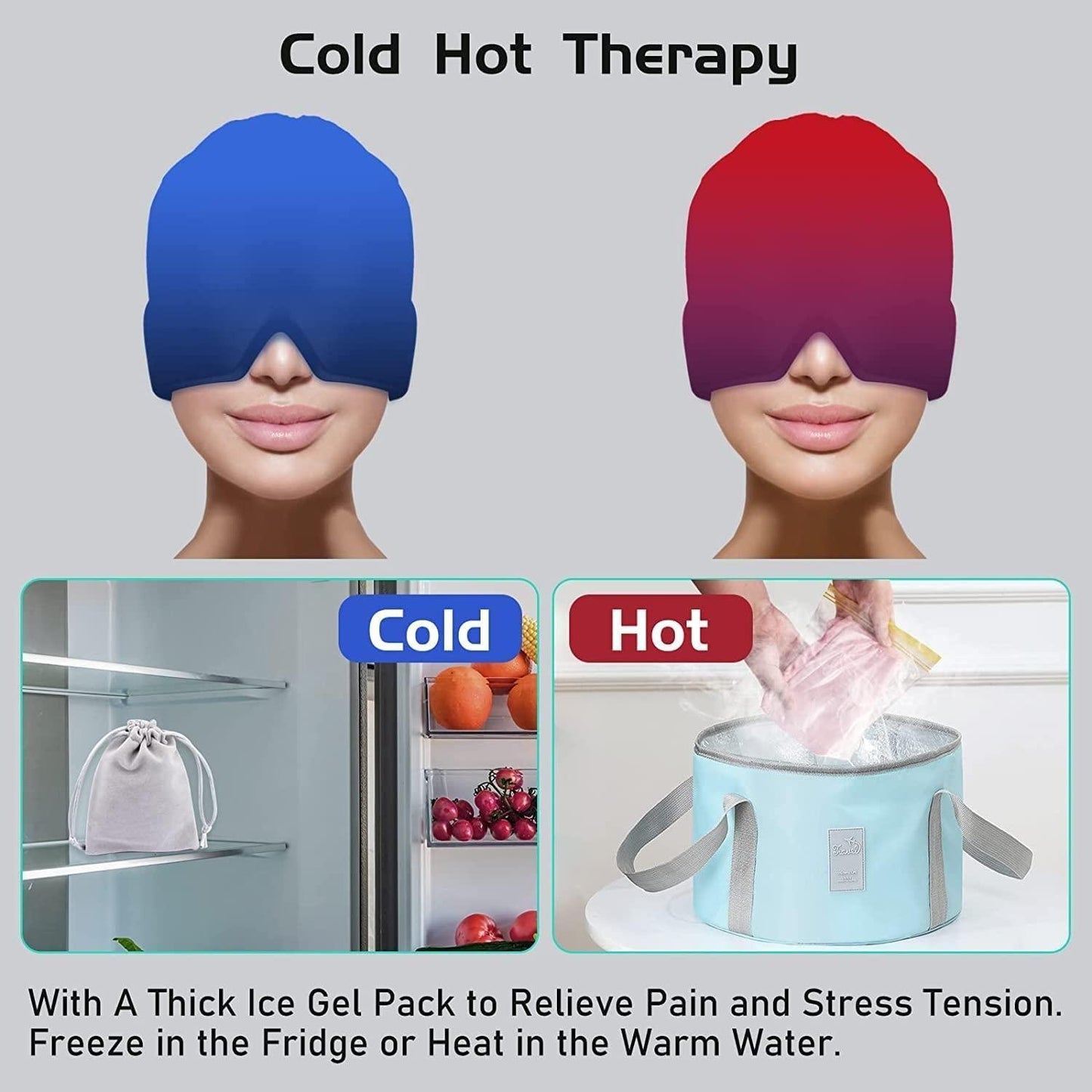 Migraine and Headache Relief Cap