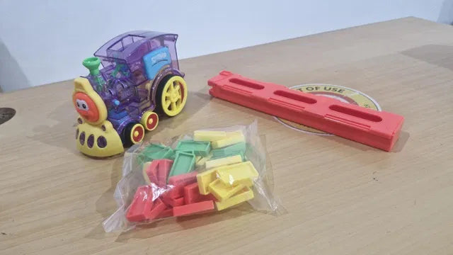 Train Toy Domino Set for Kids
