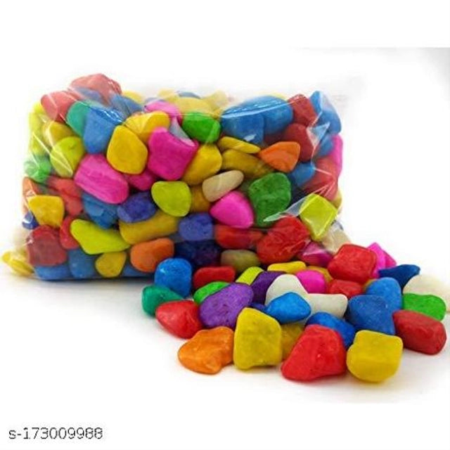 Decoration Pebbles Stones (Multicolor, 5000 g)
