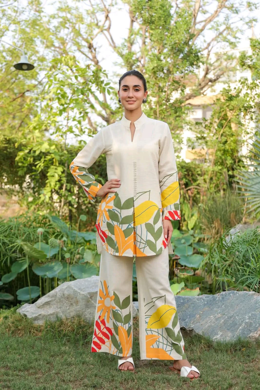 Women's Summer Floral Print Co-ord Set