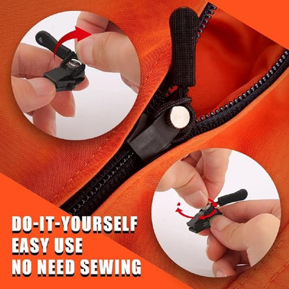 Portable Universal Detachable Zipper Slider for Bags, Coats, Clothes, Shoes & Boots