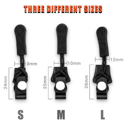 Portable Universal Detachable Zipper Slider for Bags, Coats, Clothes, Shoes & Boots