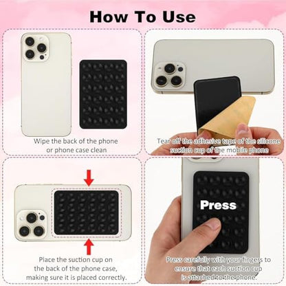 Silicone Suction Phone Case Mount