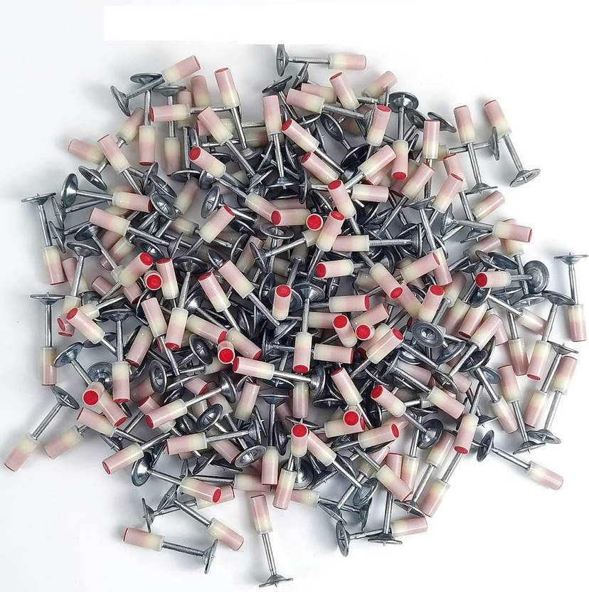 Nail Gun Manual Steel Nails, Round Nails 50 pcs