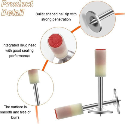 Nail Gun Manual Steel Nails, Round Nails 50 pcs