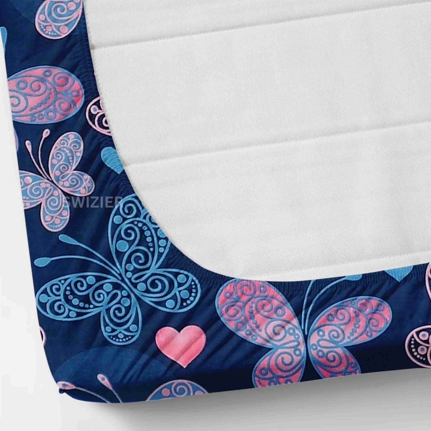 Pastel Plume Fitted Bed Set