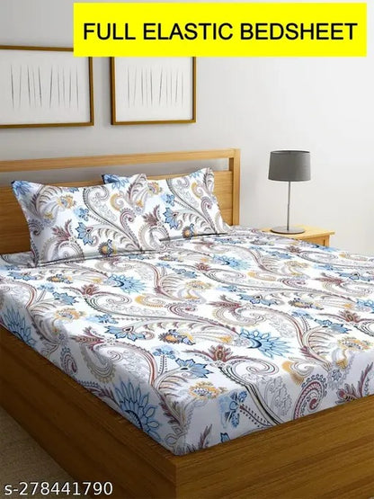 Kashmir Paisley Fitted Bed Set