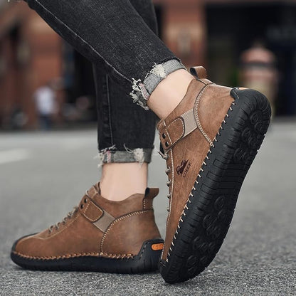 Flexible Comfort Casual Brown Shoes