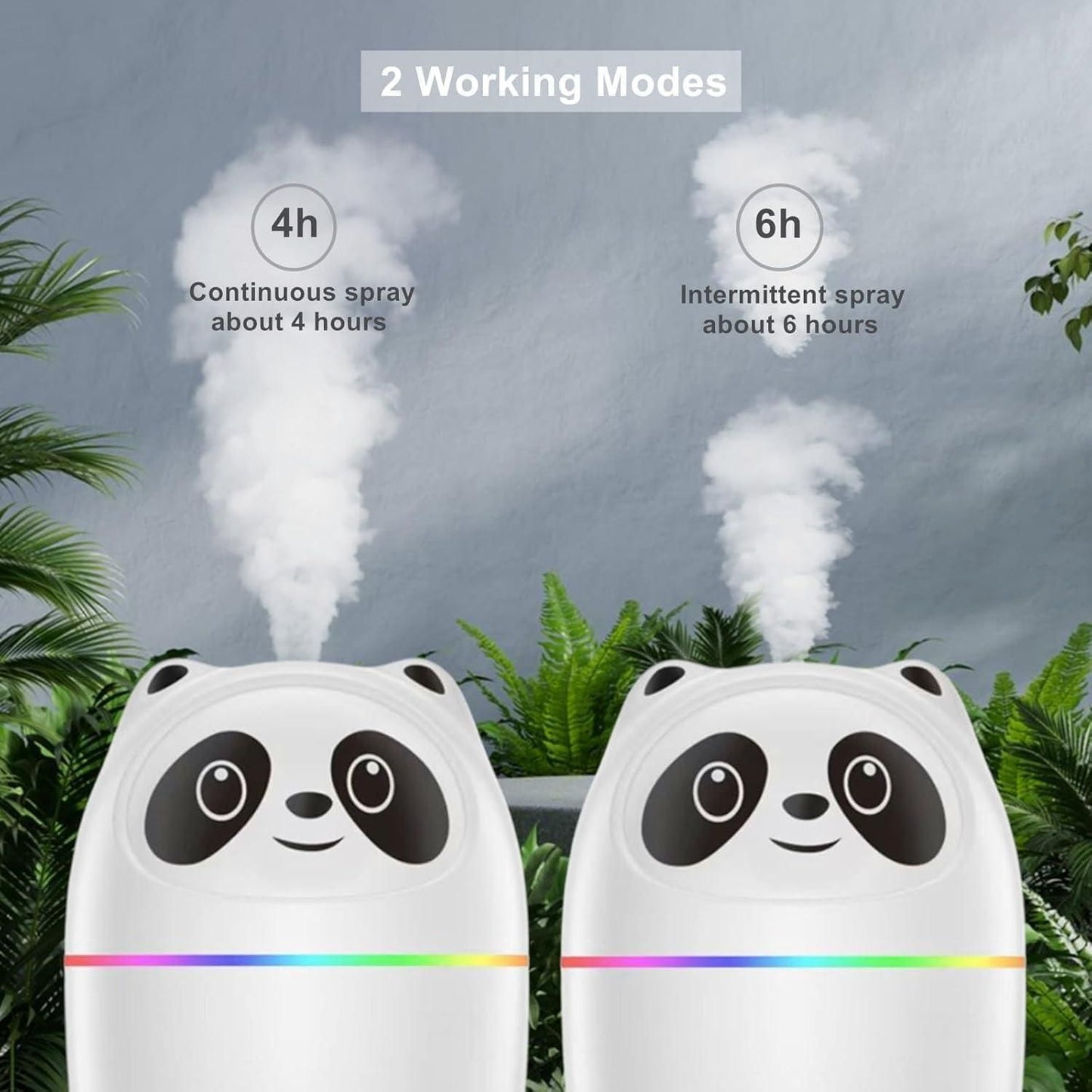 Cool mist panda humidifier