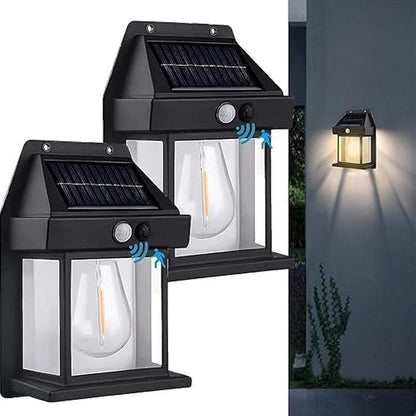 Solar Powered Outdoor Wall Light