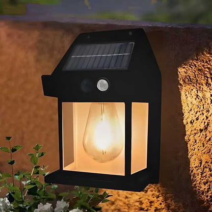 Solar Powered Outdoor Wall Light