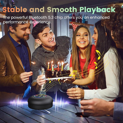 Circular Waterproof Bluetooth Speaker