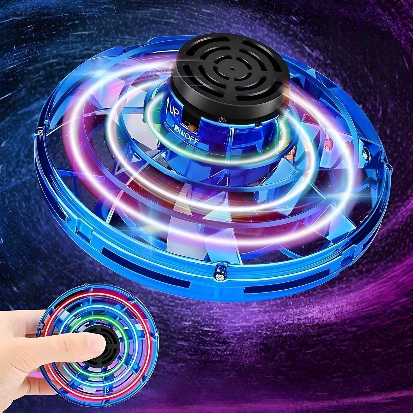 Dazzling Outdoor Magic Orb Spinner