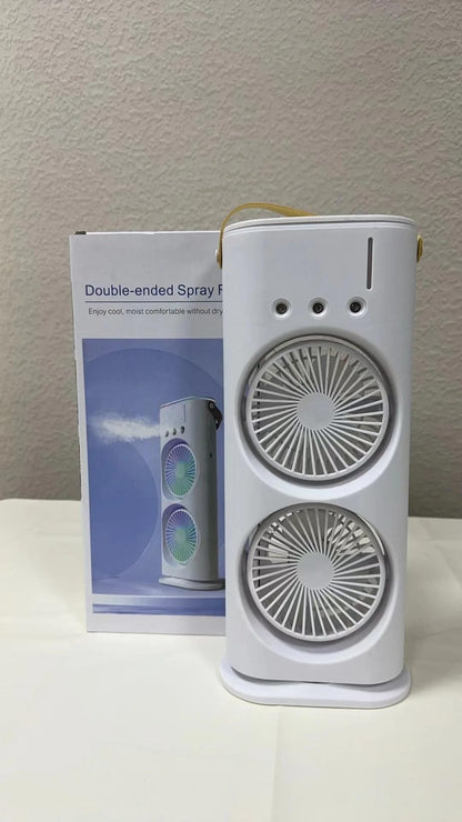 Dual Fan & Humidifier Tower Cooler