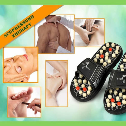 Magnetic Acupressure Reflexology Therapy Slippers