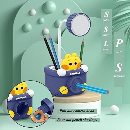 LED Study Lamp with Pen Stand & Sharpener