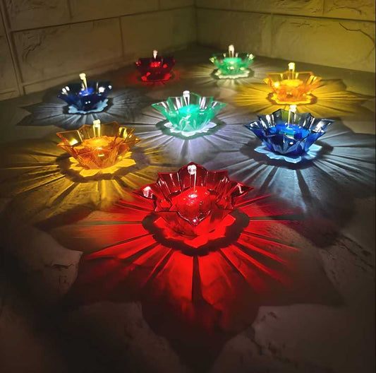 Electric Water Sensor Reflection Led Diyas