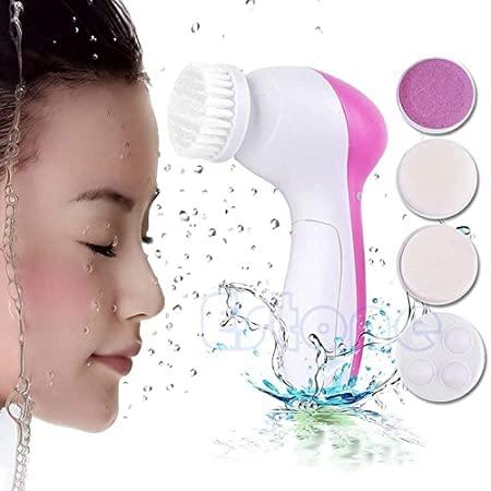 5 in 1 Portable Electric Facial Cleaner & Massager