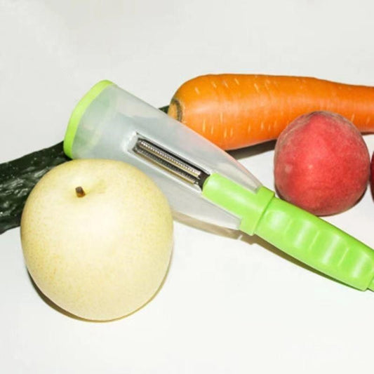 Multifunction Peeler with Container