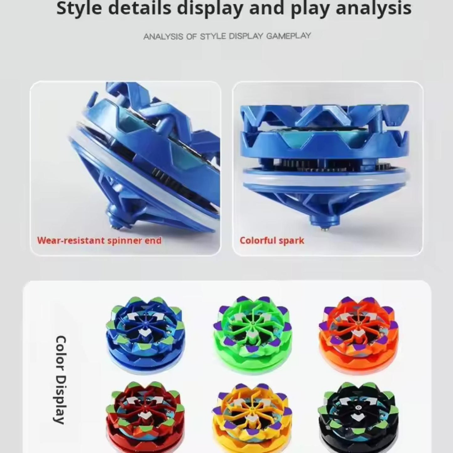 Handheld Thundering Gyroscope Toy