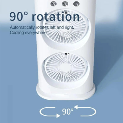 Dual Fan & Humidifier Tower Cooler