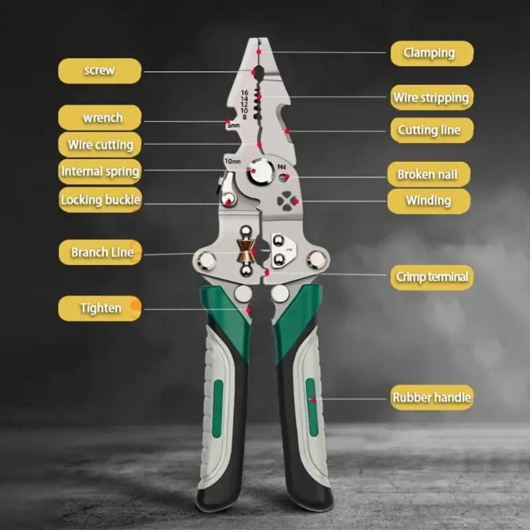 Foldable Multi-Tool Pliers