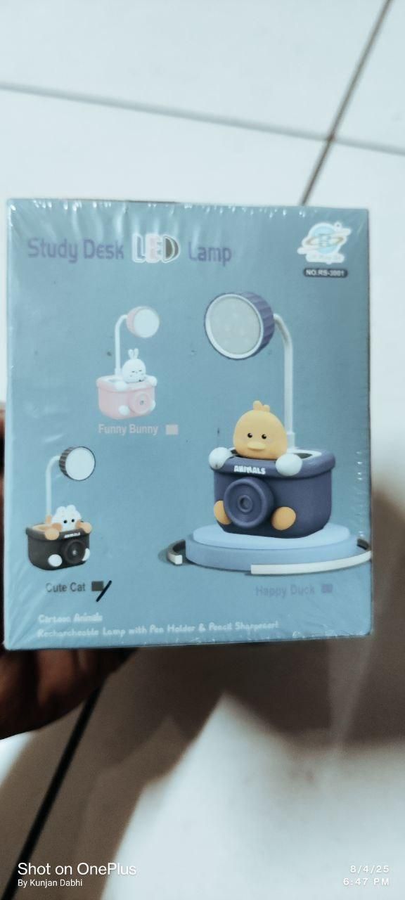 LED Study Lamp with Pen Stand & Sharpener