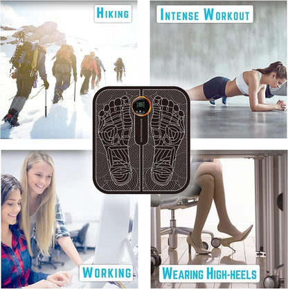 EMS Electric Foot Massager Pad with Vibration