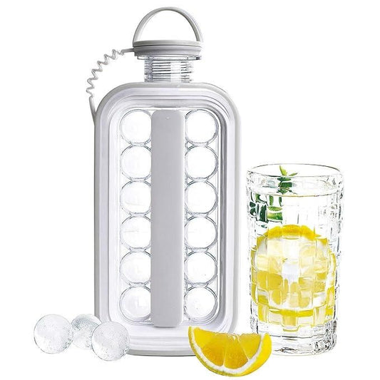Transparent Ice Ball Maker Bottle
