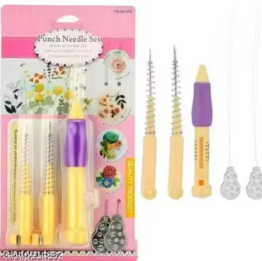 Embroidery Punch Needle Pen Set
