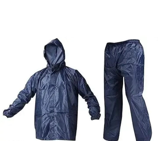 Polyester Solid Rainsuit for Men