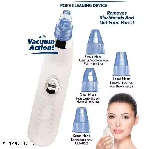 Derma Suction Vacuum Skin Cleanser | 4 in 1 Multi-function Blackhead Remover Tool