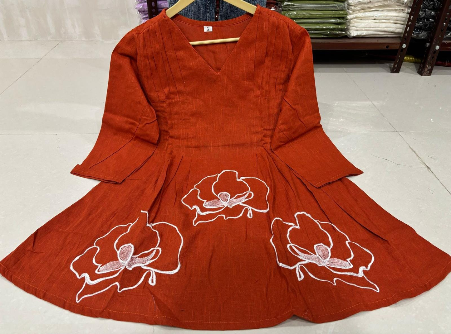 Women's Cotton Slub Peplum Co-ord Set