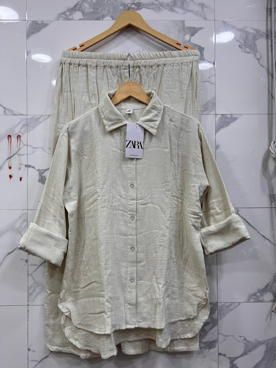 Women's Mul Mul Cotton Co-ord Set