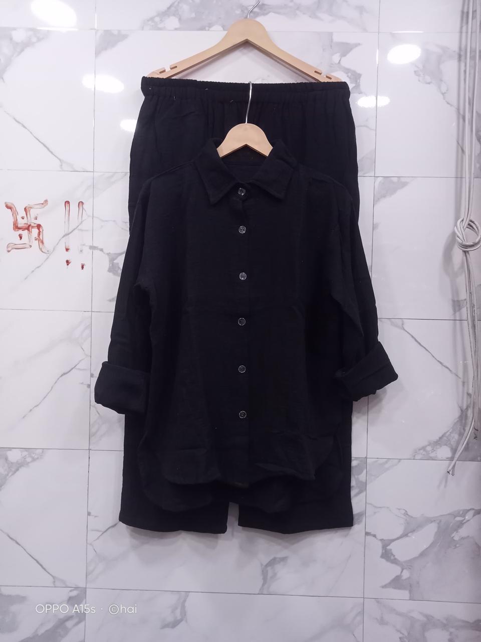 Women's Mul Mul Cotton Co-ord Set