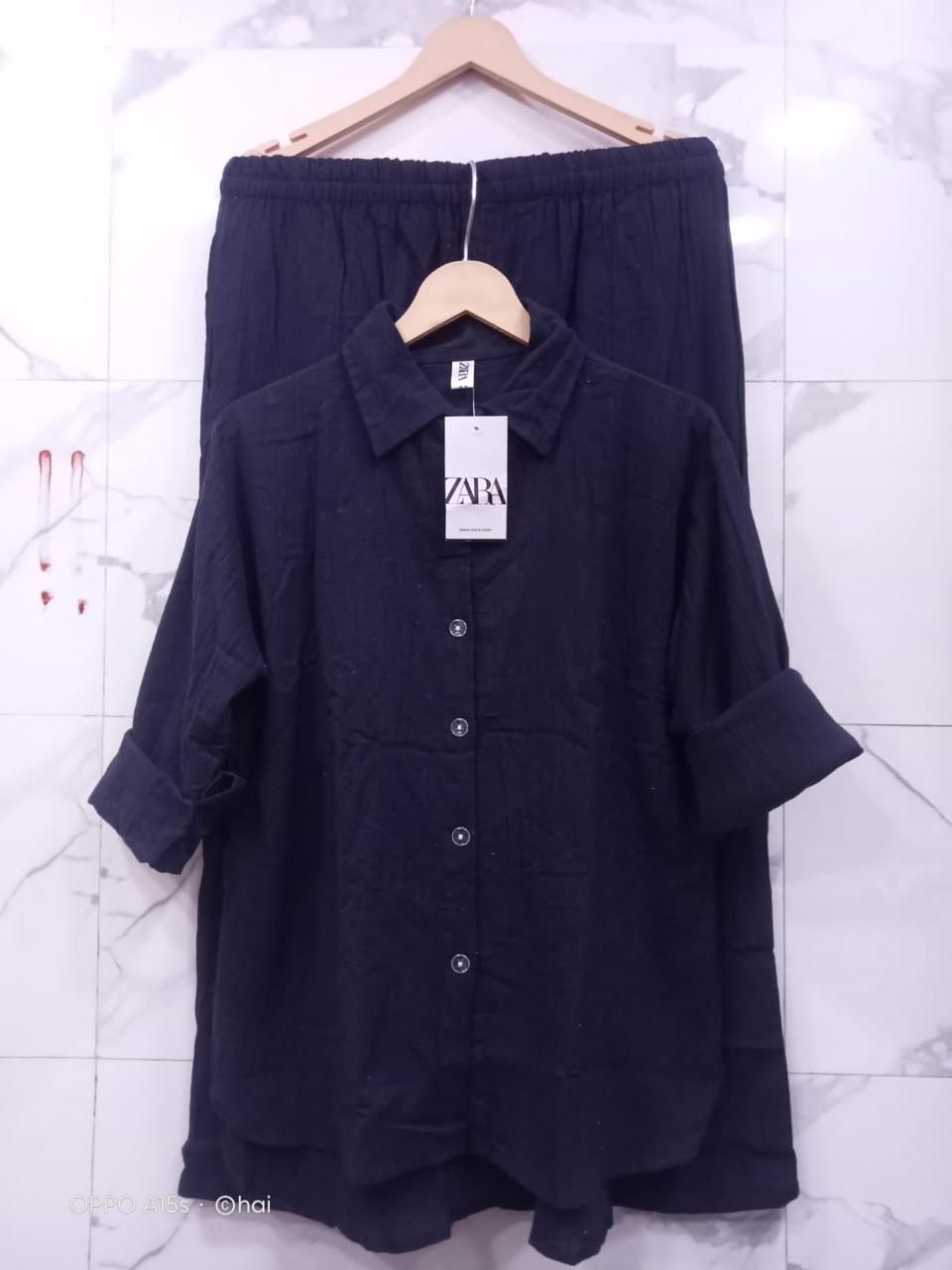 Women's Mul Mul Cotton Co-ord Set